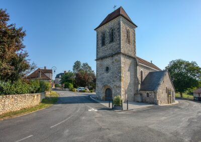 L'église de Cazoulès